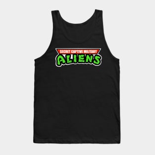 Secret Captive Military Aliens Tank Top